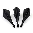 Cuesoul TRAJ AK8 Dart Flight Diamond Shape Black
