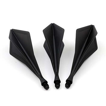Cuesoul TRAJ AK8 Dart Flight Diamond Shape Black
