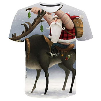 Jul T-shirt Tomte Wrom, Wrom