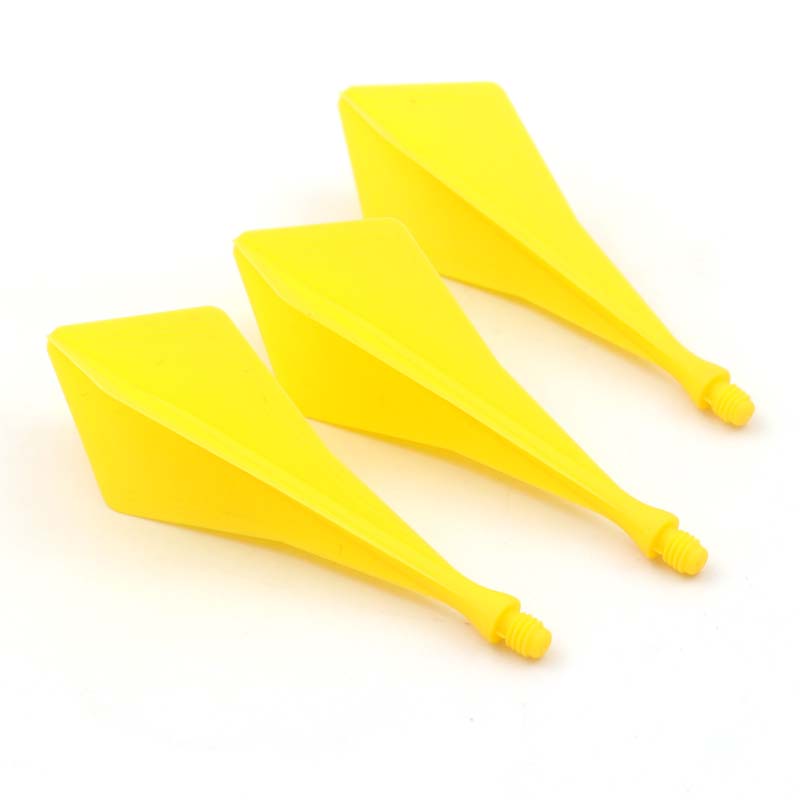 Cuesoul TRAJ AK8 Dart Flight Diamond Shape Yellow - 3