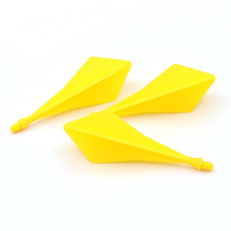 Cuesoul TRAJ AK8 Dart Flight Diamond Shape Yellow - 2