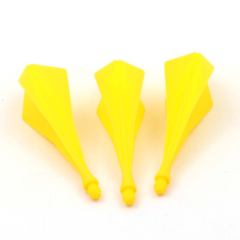 Cuesoul TRAJ AK8 Dart Flight Diamond Shape Yellow