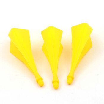Cuesoul TRAJ AK8 Dart Flight Diamond Shape Yellow
