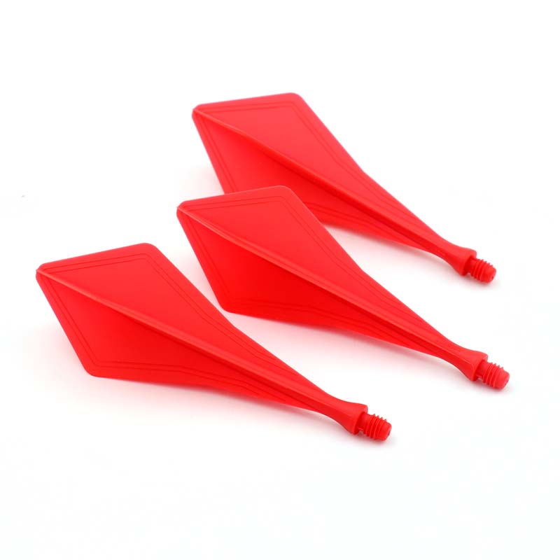 Cuesoul TRAJ AK8 Dart Flight Diamond Shape Red - 3