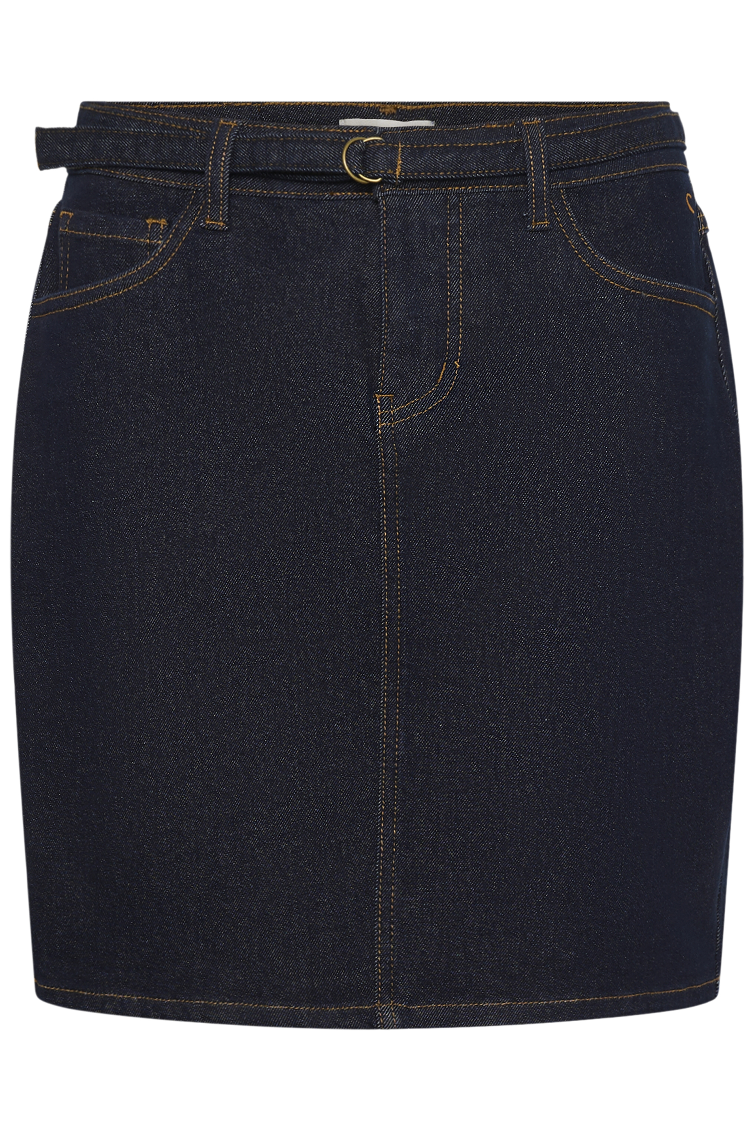 Cream Ea Denim Skirt  - 5