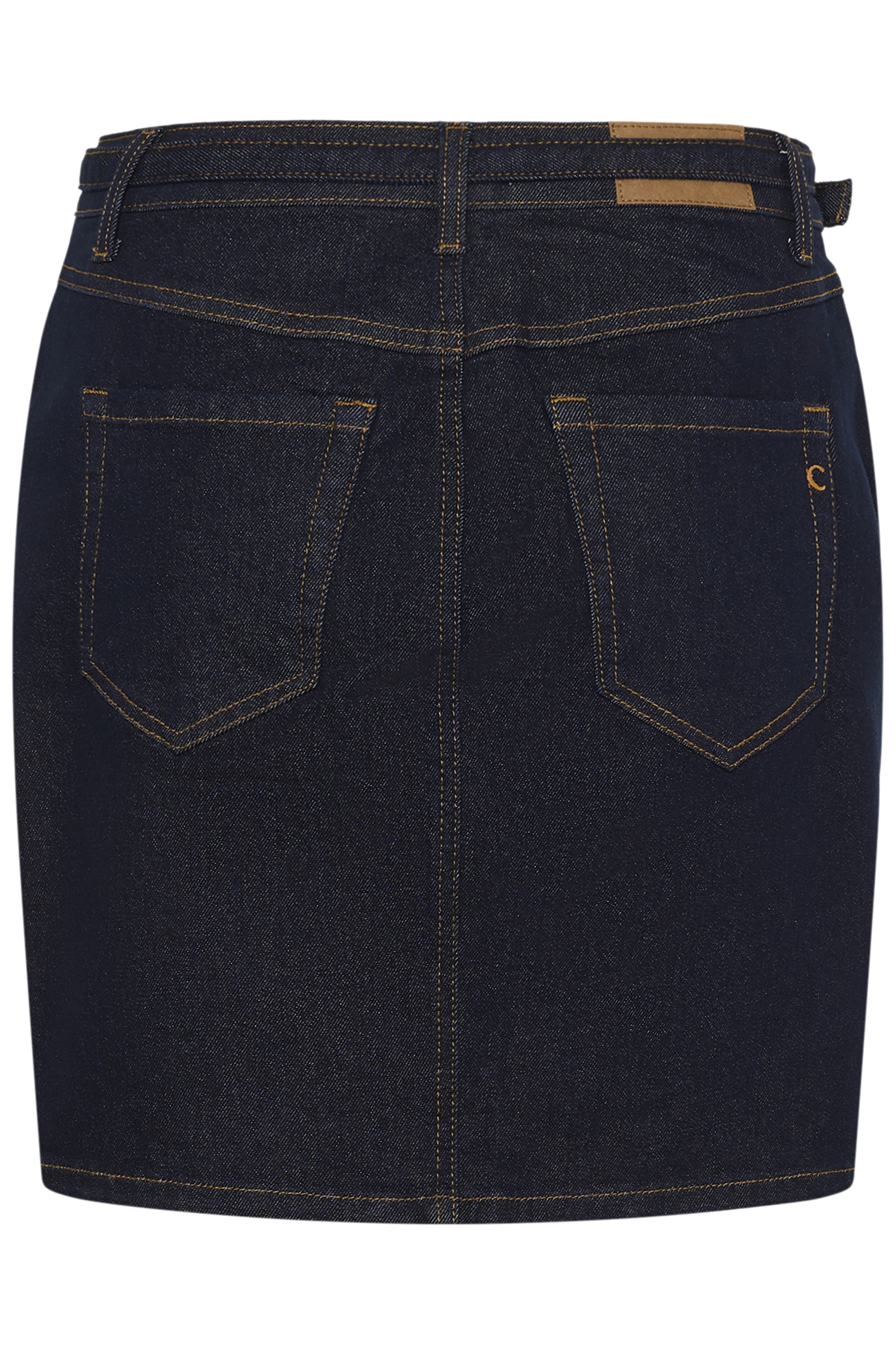 Cream Ea Denim Skirt  - 4
