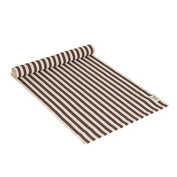 Löpare rand nougat 120 cm