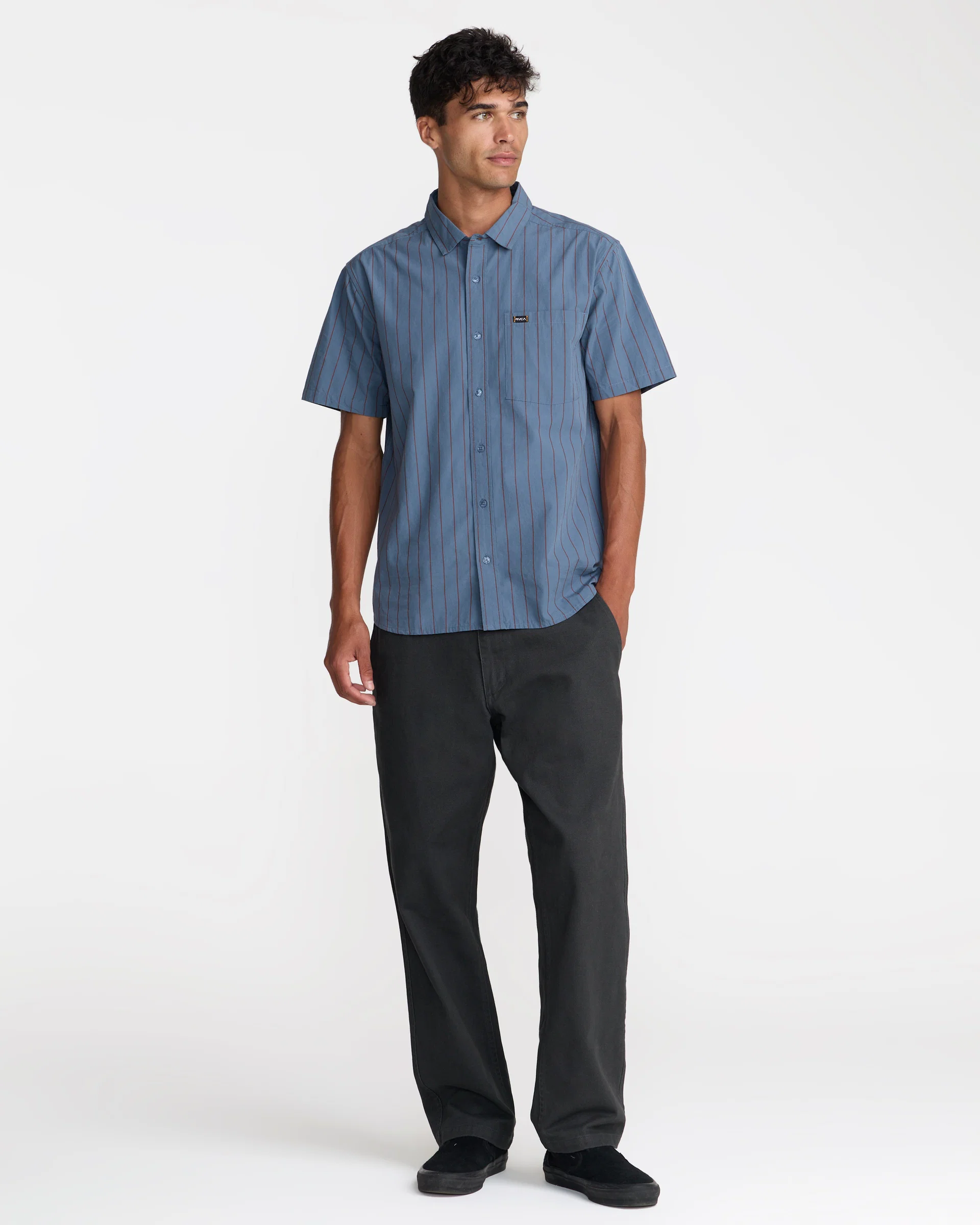 RVCA skjorta Dayshift Stripe  - 2