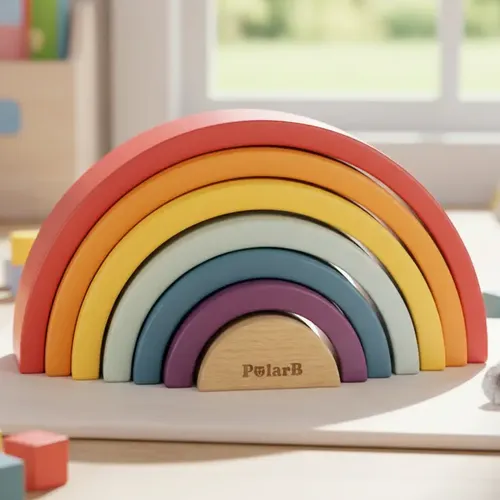 Regnbåge i trä – Pedagogiskt lekvärde | KoKoBello - 6