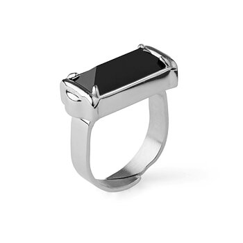 SIGRÉN Dynasty Bar ring stål