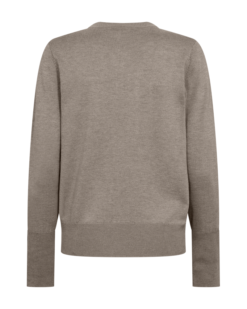 Katie pullover - taupe melange - 2