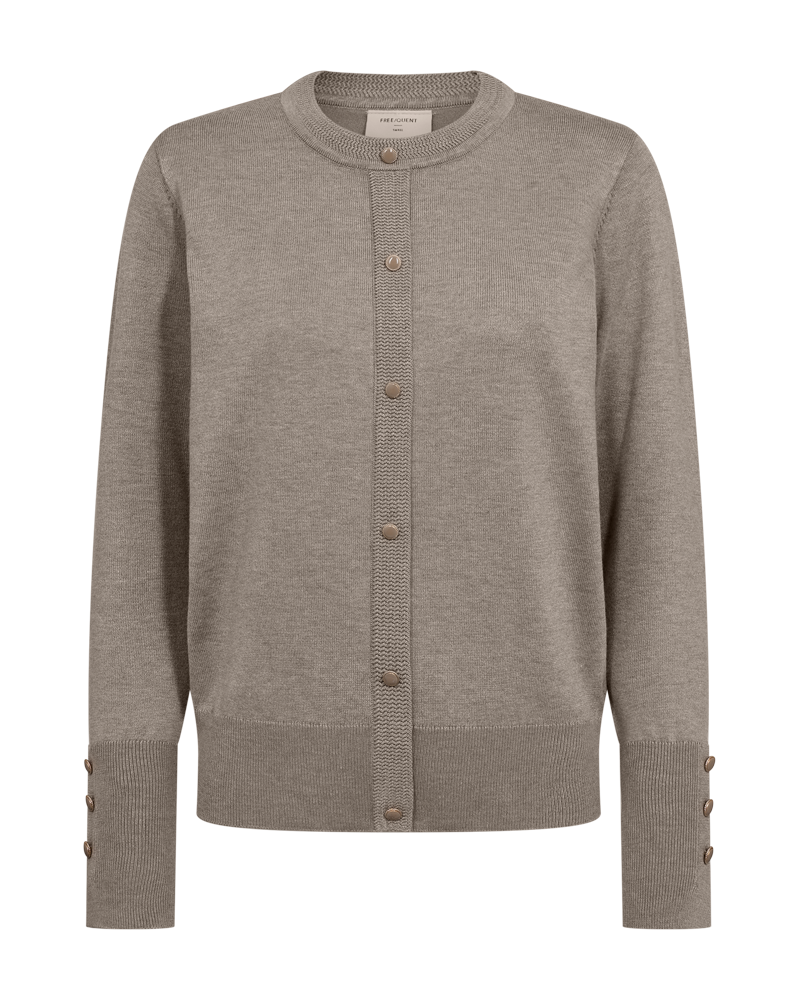 Katie pullover - taupe melange