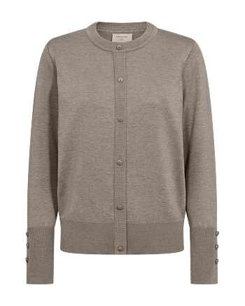 Katie pullover - taupe melange