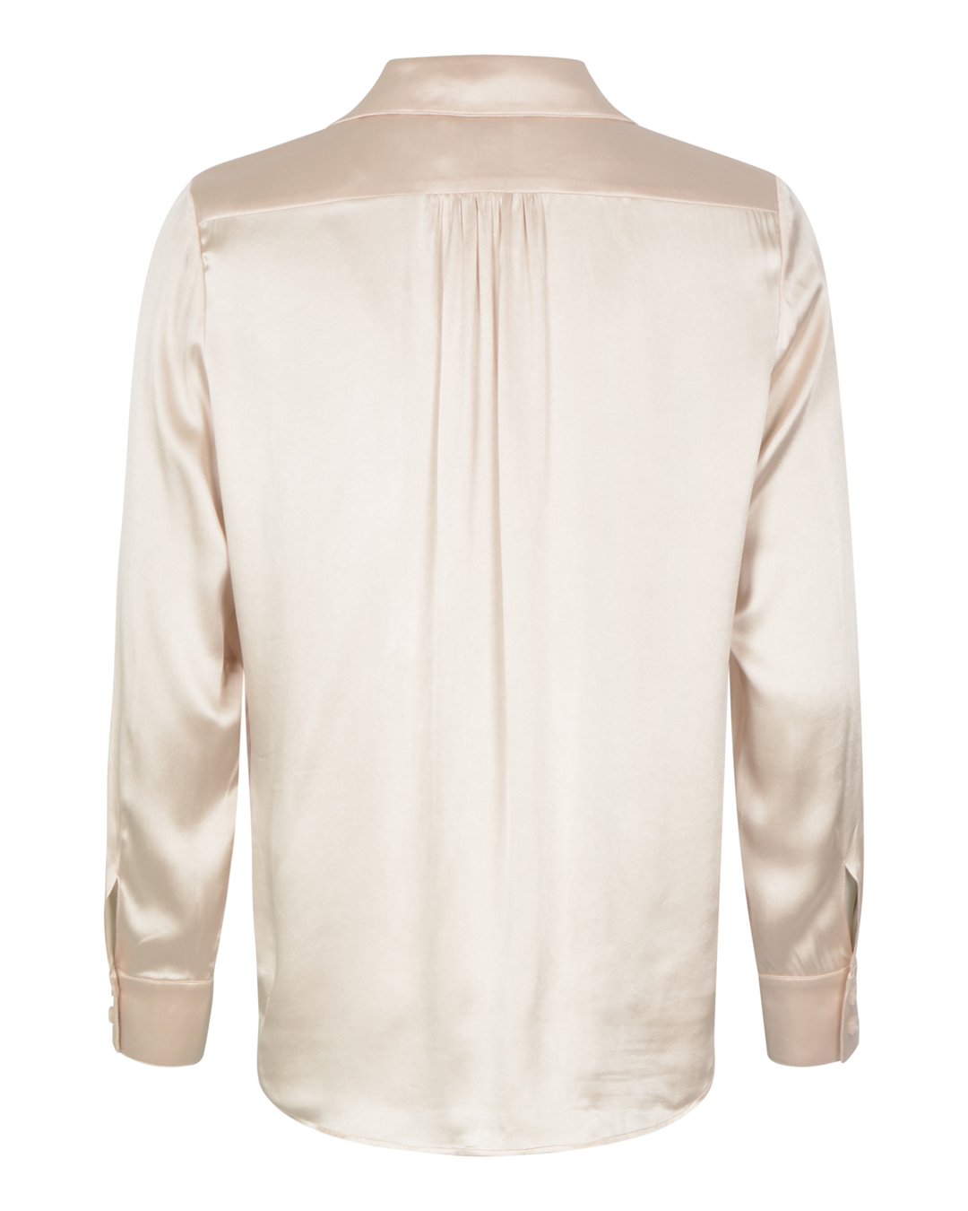 Blus Latia v-ringad ljusbeige - 2
