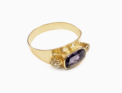 Guldring 18 k