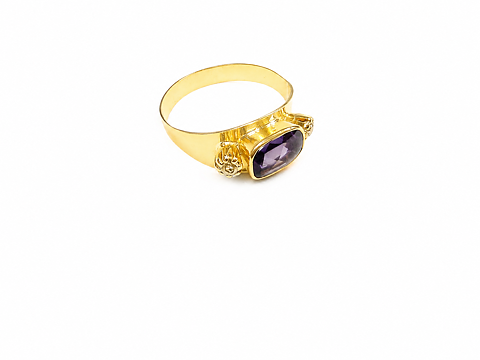 Guldring 18 k