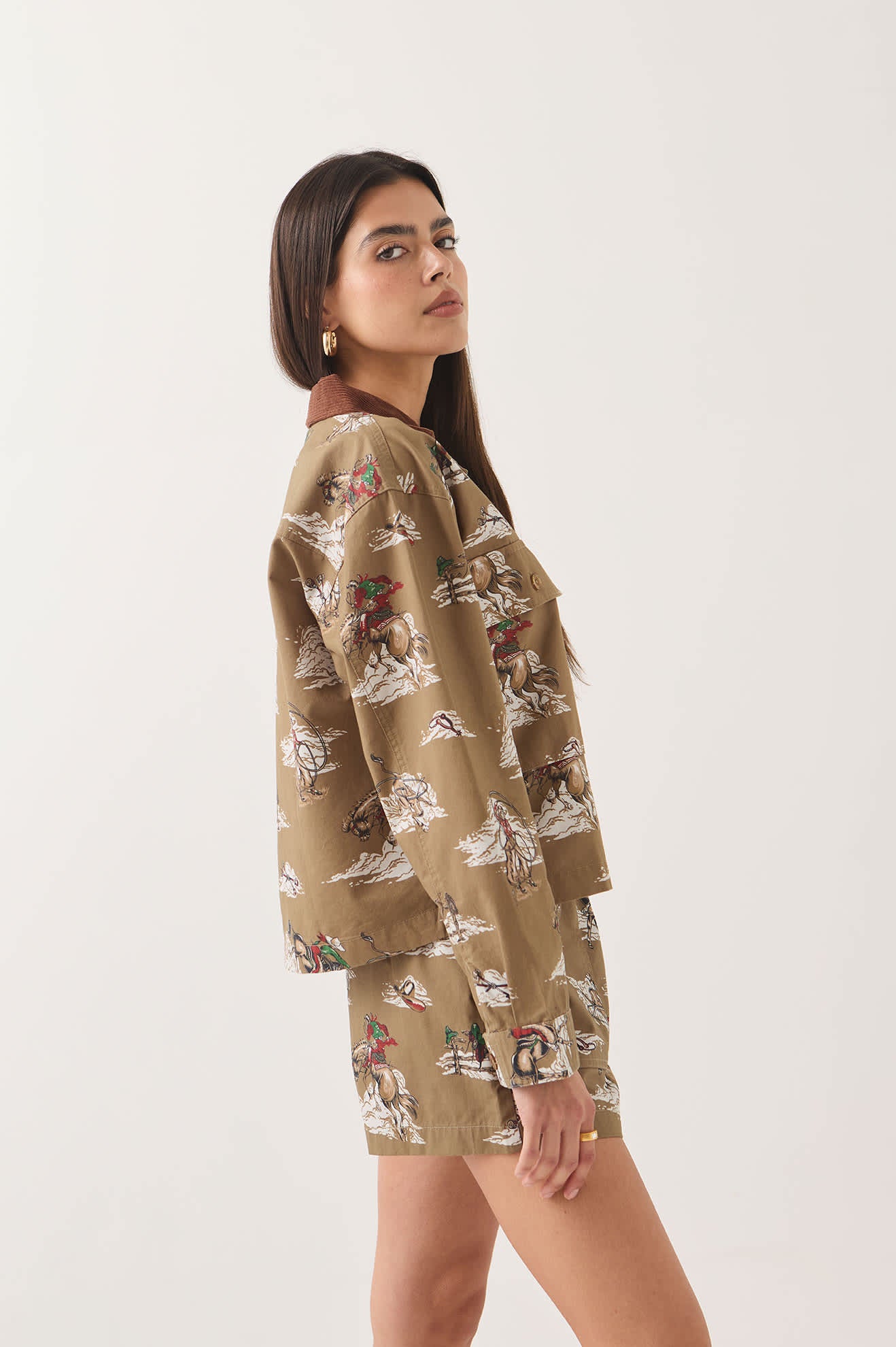 Utopia croppad overshirt  - 4
