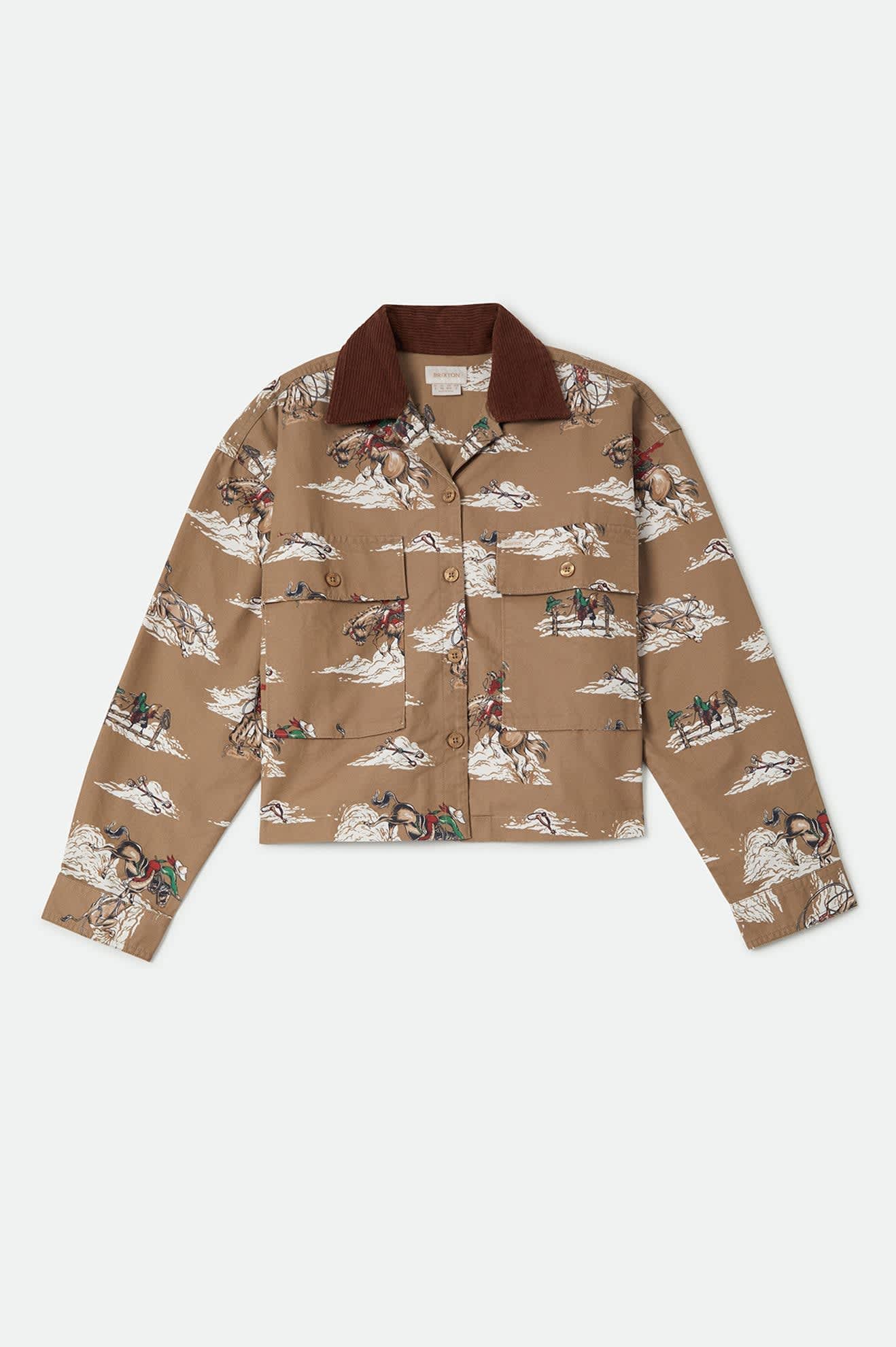 Utopia croppad overshirt 