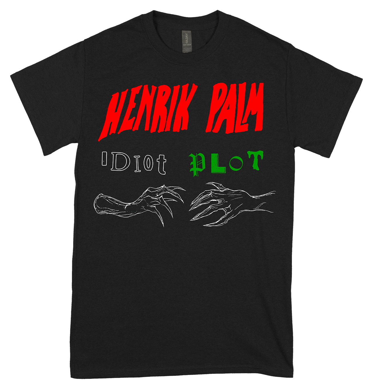 HENRIK PALM - Idiot Plot Red Logo T-shirt (PRE-ORDER)
