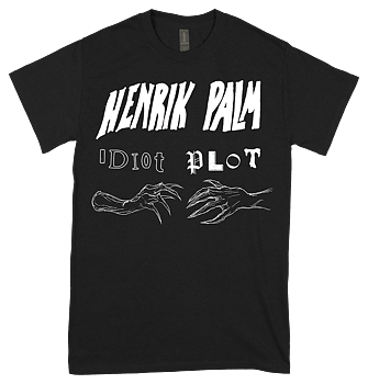 HENRIK PALM - Idiot Plot White Logo T-shirt (PRE-ORDER)