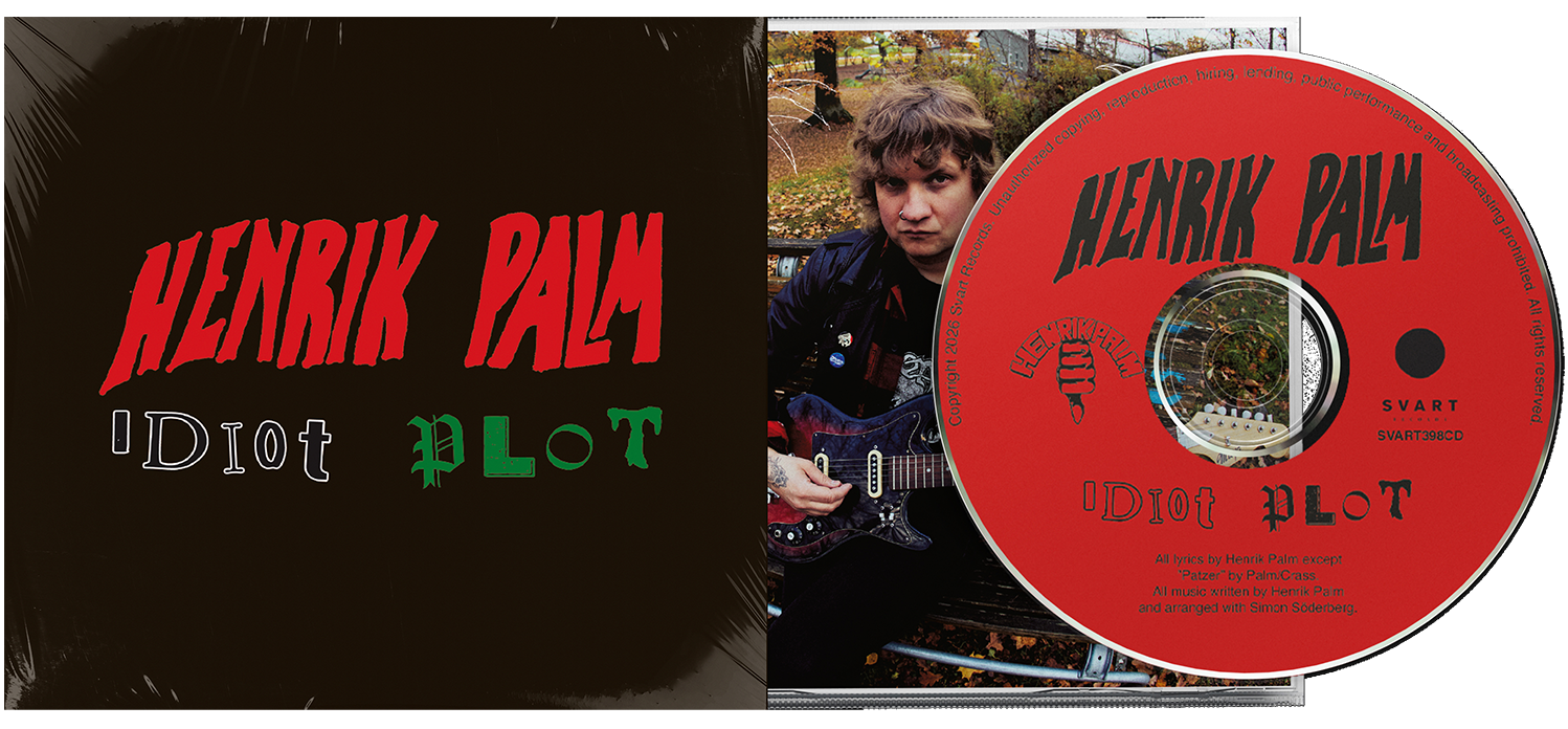 HENRIK PALM - Idiot Plot CD w/ Slipcase (PRE-ORDER)