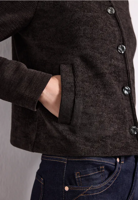 Soft Jacket  Black Coffee Kort jacka  - 3