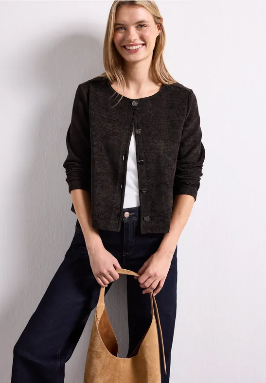 Soft Jacket  Black Coffee Kort jacka  - 5