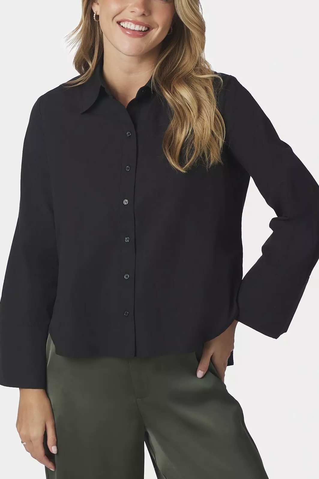 Neo Noir  - Drew Shirt Black - 3