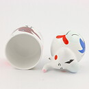 ローズマリー・ベネディクト  Animal Parkシリーズ  カラフルな装飾のゾウの容器  13cm  1995年