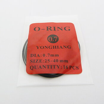O-ringar 0,7 mm  till boettlock