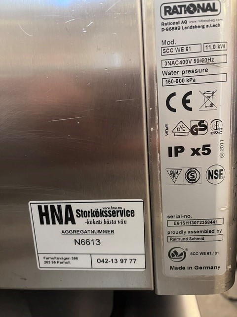 Rational SCC 61 Whitefficiency inkl. Rational UG II stativ - 5
