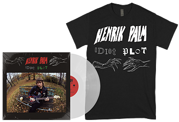 HENRIK PALM - Idiot Plot LP (Clear vinyl) + White Logo T-shirt BUNDLE (PRE-ORDER)