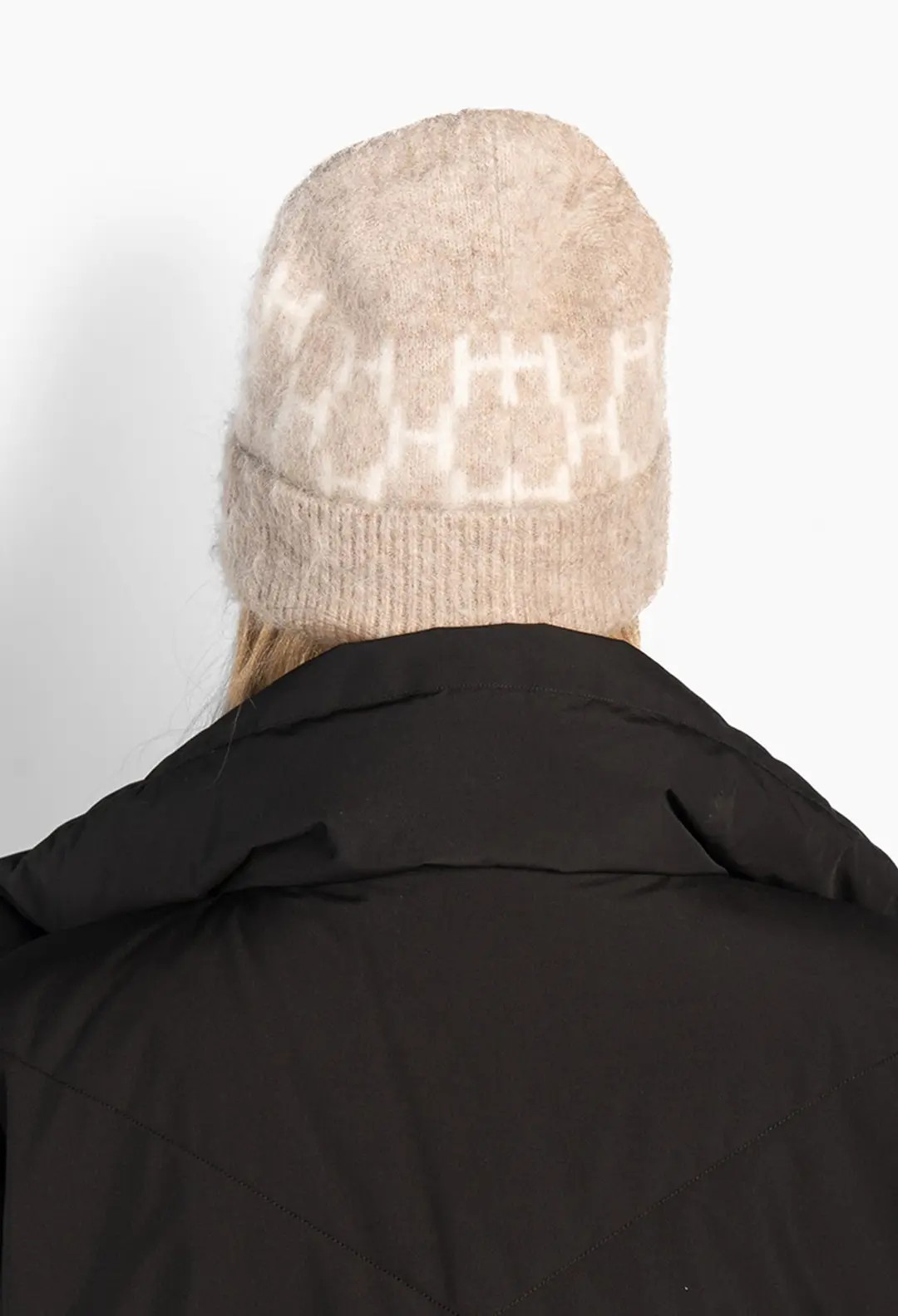 Gera Beanie - Light Brown Melange - HÉST - 3