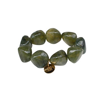Bud to Rose Armband Vibe Resin Grön