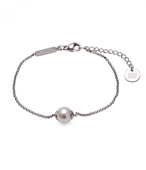 Bud to Rose Armband Shellpearl Silver