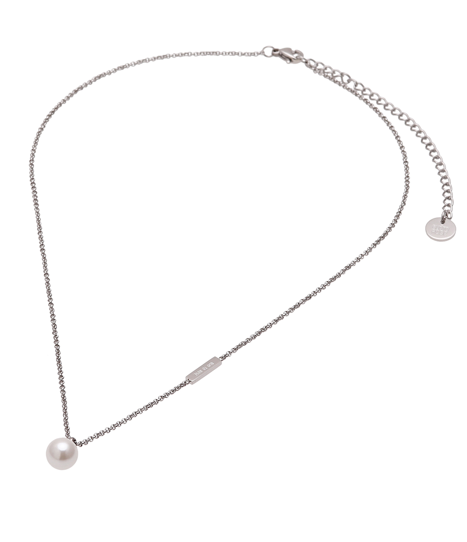 Bud to Rose Halsband Shellpearl Silver - 2
