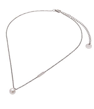 Bud to Rose Halsband Shellpearl Silver