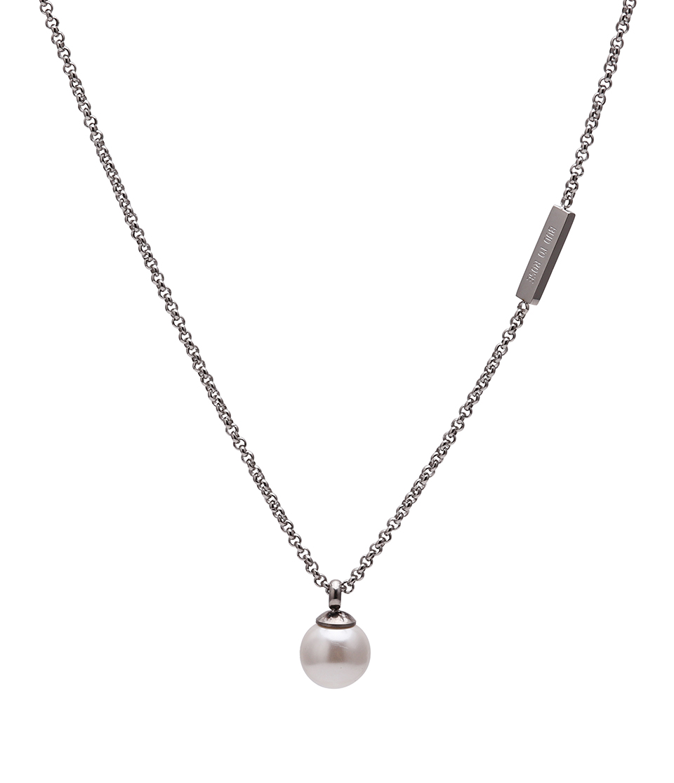 Bud to Rose Halsband Shellpearl Silver