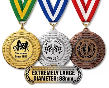 Medalj Tanzania 88mm