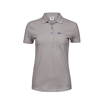 Co-native Luxury Stretch Polo Stone