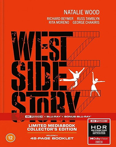 West Side Story - Limited Mediabook Collector's Edition (BLU-RAY 4K ULTRA HD + BLU-RAY)