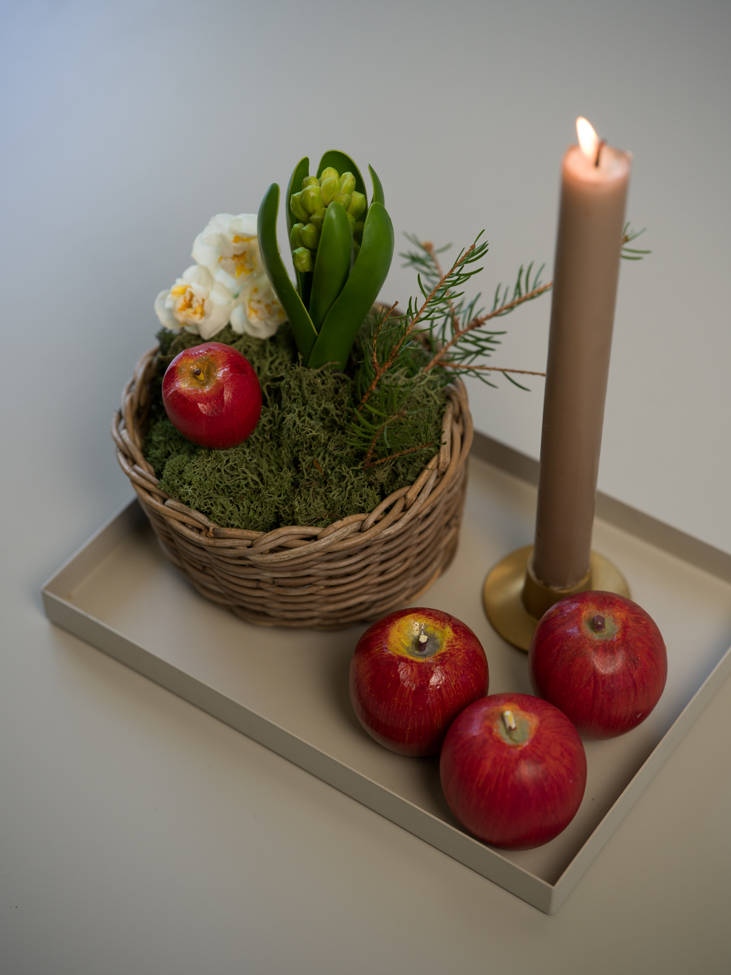 Äpple - Trä - 1 styck