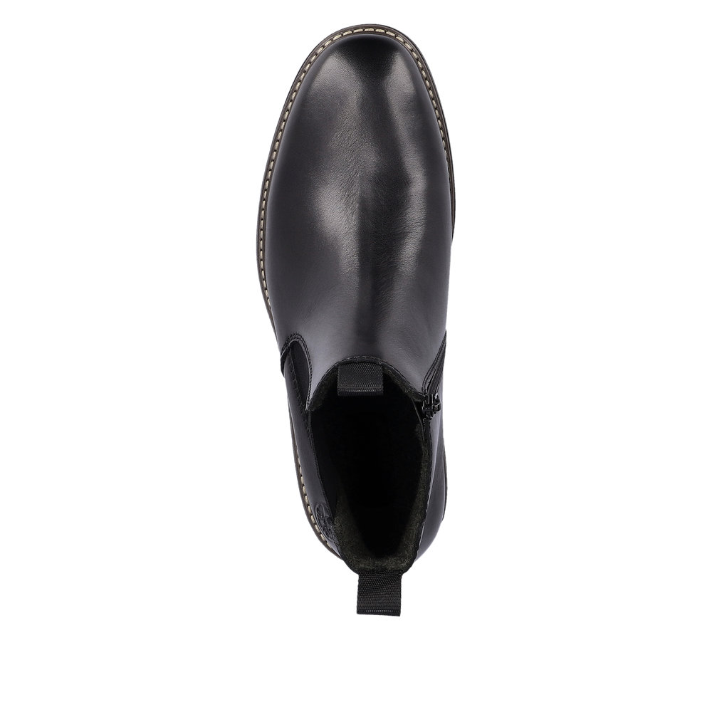 Rieker Herrboots fleecefodrad Svart - 4