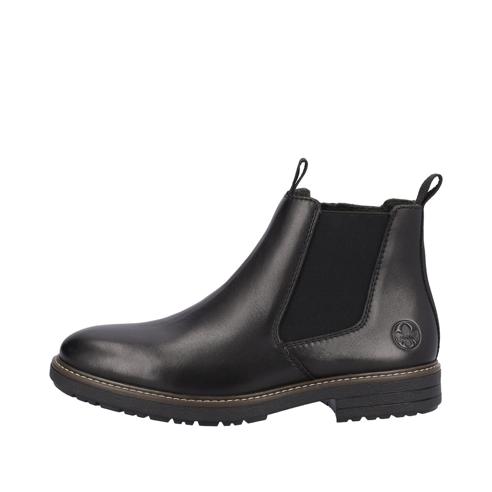 Rieker Herrboots fleecefodrad Svart - 5