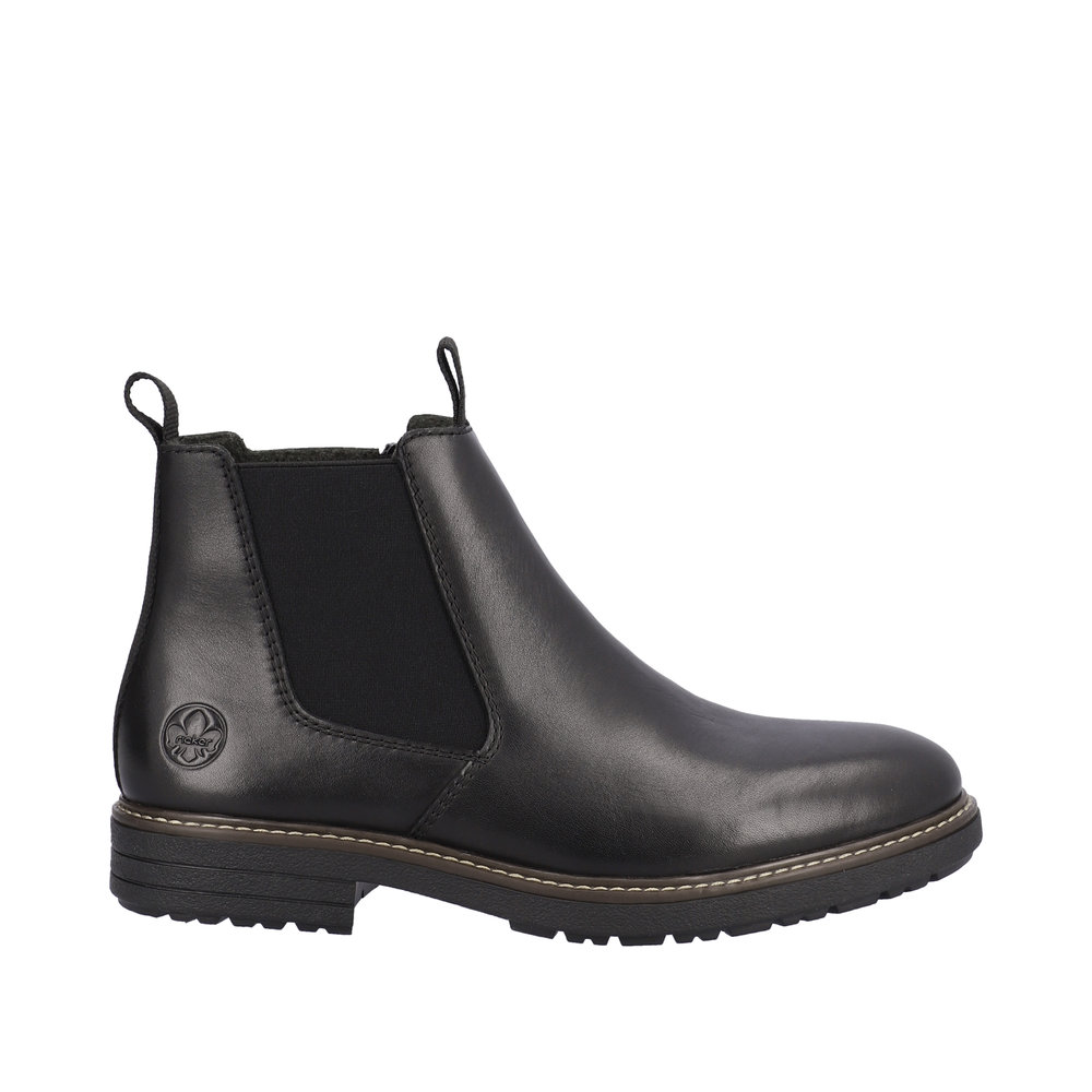Rieker Herrboots fleecefodrad Svart - 9