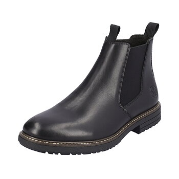 Rieker Herrboots fleecefodrad Svart