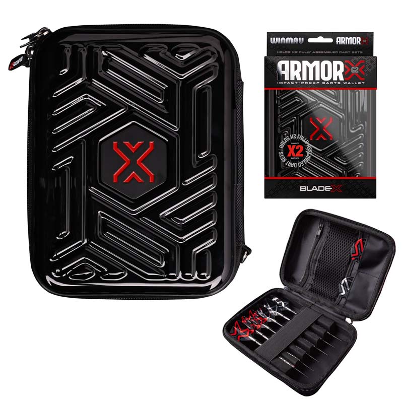 Winmau Blade X Armor G2 Svart Dartfodral