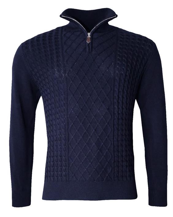 Half-zip navy från AP