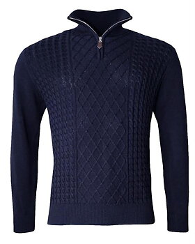 Half-zip navy från AP
