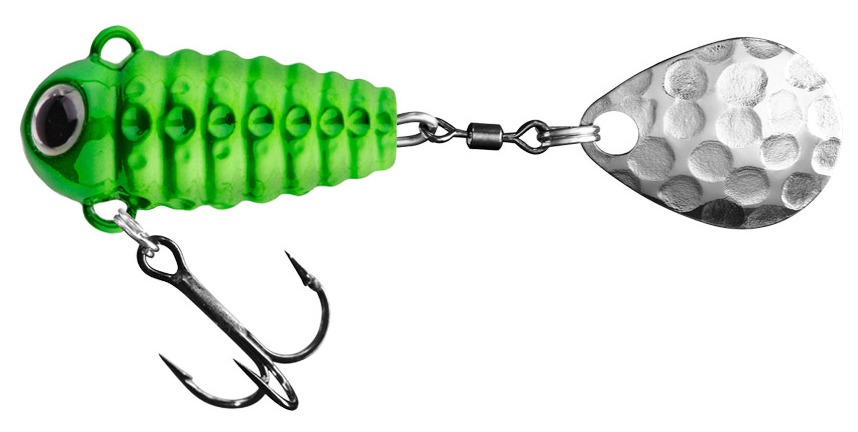 Spinmad Crazy Bug 6g är en spinnertail som skall vara imitation av en insekt designad för finessefisket. Bra spinnare för abborre, regnbåge, öring och färna